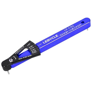 Ioensy - Bike Chain Checker Indicador De Desgaste De Bicicleta Para Reparación De Ciclismo De Bicicleta De Montaña Azul