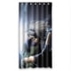 thumbnail image 1 of Cortina de ducha Naruto Kakashi, juego de cortina de baño con ganchos, tamaño 36 x 72 pulgadas, 1 of 3