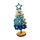 thumbnail image 1 of Kit De árbol De Navidad Hecho A Mano Para Hacer Obras De Arte, Ideal Como Regalo Para Estanterías, Vitrinas, Oficinas, Color Azul, 1 of 3