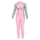 thumbnail image 5 of Trajes De Neopreno Para Niños Protección UV Cuerpo Completo Traje De Baño De Verano De Una Pieza Rosa M, 5 of 5