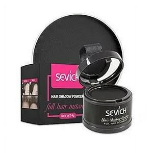 Sombra Sevich Cubre Canas Y Calvicie Barba Castaño Oscuro 4Grs.