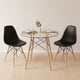 thumbnail image 1 of Comedor Mesa Elida 80 Cm + 2 Sillas Eames Negro, 1 of 3