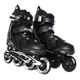 thumbnail image 1 of Patines En Linea Hook Fitness Extensibles Cuero Sintetico Negro, XL (43-46), 1 of 3