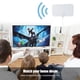 thumbnail image 3 of Antena digital HDTV para interiores, 1080p, multidireccional, con conector IEC, color blanco, 3 of 8