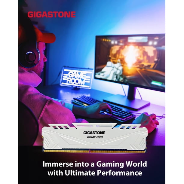 Kit DDR4 RAM GIGASTONE Game PRO de 32 GB (2 x 16 GB) a 3200 MHz
