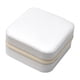 thumbnail image 4 of Mini Estuche De Almacenamiento De Joyas, Organizador De Espejo Integrado, Color Blanco, 4 of 5