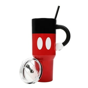 Vaso Bioworld Disney Mickey Mouse De Acero Inoxidable, 1,2 L