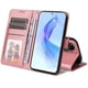 thumbnail image 2 of Funda Billetera para Honor X50i 5G con Porta Tarjetas y Soporte Ajustable Rosa, 2 of 5