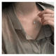 thumbnail image 4 of Collar Plata Punto De Luz Circon 40 Cm, 4 of 6