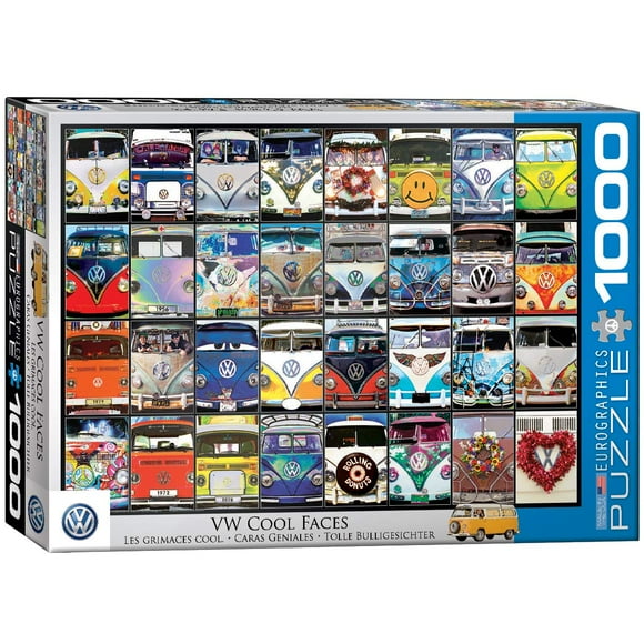 Puzzle EuroGraphics VW Cool Bus de 1000 piezas fabricado en EE. UU.