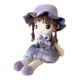 thumbnail image 4 of Peluche De Muñeca De Trapo Tierno Suave Y Divertido violeta oscuro, 4 of 4