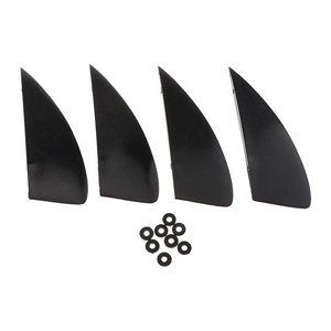 Ioensy - 4X Kiteboard Fin Wakeboard Reemplazo Aletas Longboard Surf Tabla De Surf Aletas