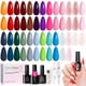 thumbnail image 1 of Set de esmaltes de uñas en gel Beetles, 32 unidades, otoño, 25 colores, para mujer, 1 of 7