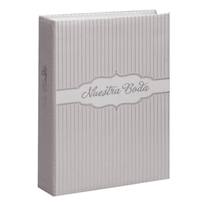 Vgo - Album Estampado Nuestra Boda. Para Ensobrar 15X21 Cm / 100F