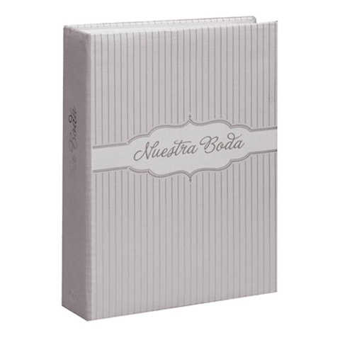 Vgo - Album Estampado Nuestra Boda. Para Ensobrar 13X18 Cm / 100F