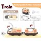 thumbnail image 3 of Control remoto Electric Train Z MAYABBO para pista de madera, 3 of 9
