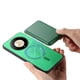 thumbnail image 4 of Funda de Cuero Magnética con Tarjetero para Honor X9B Cubierta Delgada Verde, 4 of 5