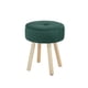 thumbnail image 2 of Puff Redondo 45x35 Cm Verde, 2 of 6
