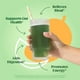 thumbnail image 2 of Suplemento Bloom Nutrition Superfood Greens Powder 30 SVG, 2 of 3