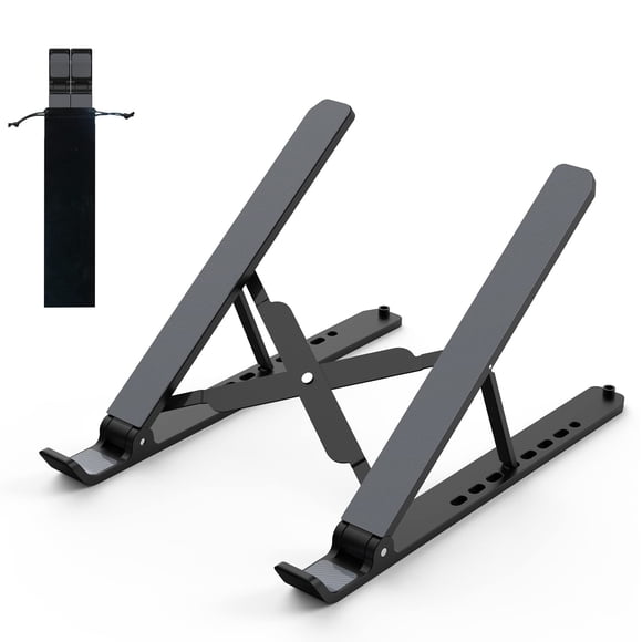 Soporte para computadora portátil Tonmom con elevador ajustable para computadoras portátiles de 10 a 15,6 pulgadas
