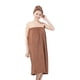 thumbnail image 1 of Conjunto de bata de spa para mujer, toalla de baño de microfibra suave, acogedora y absorbente con gorro turbante para secar el cabello., 1 of 5