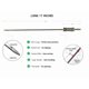 thumbnail image 3 of Pinchos Fuego para Parrilla - Cuchilla Plana de Acero Inoxidable de 17" (43,2 cm) con Deslizador | Reutilizables y Aptos para Lavavajillas | Pinchos para Barbacoa y Kebab | Juego de 8, 3 of 9