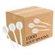 thumbnail image 1 of Cucharas de sopa desechables de plástico Plasticpro 1000 blancas, 1 of 6