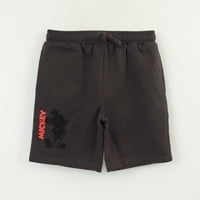 Short Niño Negro Cara Mickey Disney