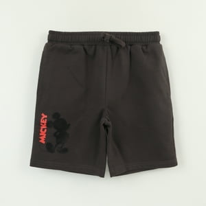 Short Niño Negro Cara Mickey Disney