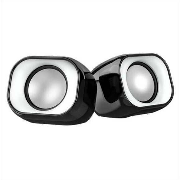 Parlantes para PC DHE 2111 Multimedia HP Conexión 3,5 mm – DHS-2111