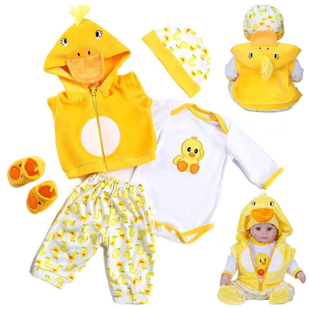 Maihao - Set De Ropa Para Reborn Baby Doll Boy De 43 A 56 Cm Con Accesorios