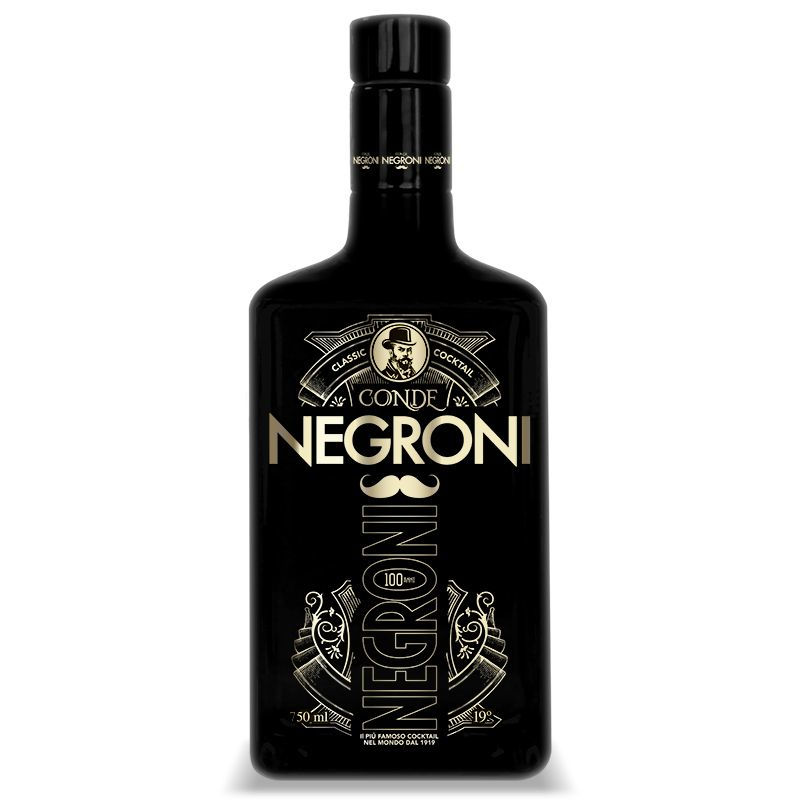 Cóctel Negroni 19° Botella 750 ml Conde Negroni