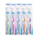 thumbnail image 1 of 5 cepillos de dientes suaves con cerdas finas de nailon, portátiles y limpios, para limpieza dental, cuidado bucal, hogar y viajes., 1 of 5