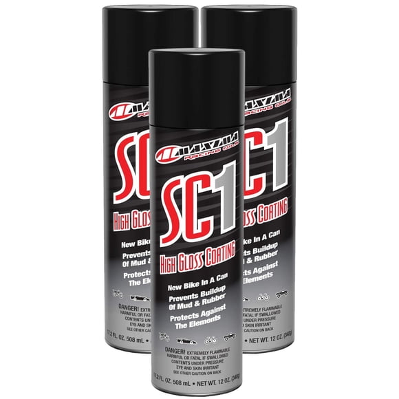 Coating Maxima Sc1 High Gloss 1524 Ml Paquete De 3 Unidades Para Deportes Motorizados