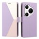 thumbnail image 4 of Funda Cartera Tricolor para Huawei Pura 80 Pro con Ranuras, Morado, 4 of 6