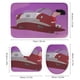 thumbnail image 3 of George encoge-theme 4-Piece Shower Curtain Set with Rugs, Waterproof Bathroom Decor Set Includes Bath Mat, U-Shaped Rug, Toilet Lid Cover and Curtain with Hooks, 3 of 6