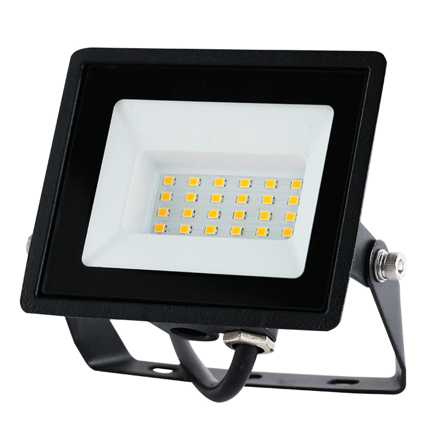 Want - Proyector De Área Led Ecothin 20w Cálido