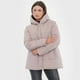 thumbnail image 3 of Parka Mujer Oversize Taupe Corona, 3 of 5