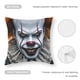 thumbnail image 5 of Payaso Pennywise Fundas de almohada de terciopelo con tema, regalos de funda de almohada, decoración para el hogar, cojín de lanzar, regalo de cumpleaños para fans y parejas.56*56cm., 5 of 6