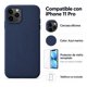 thumbnail image 3 of Kit Carcasa Funda Silicona Azul Marino + 1 Lámina Mica Vidrio Templado para iPhone 11 Pro, 3 of 3
