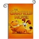 thumbnail image 1 of Garfield -bandera de jardín temática. Regalo perfecto para fans, amigos y familiares, ideal para actividades al aire libre y decoración de fiestas.45CM*100CM, 1 of 5