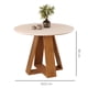 thumbnail image 4 of Juego Comedor Celeste Lia 4 Sillas Café, 4 of 8