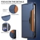 thumbnail image 4 of Funda Billetera para [samsung galaxy A34 ] Tarjetero Magnético Soporte Azul, 4 of 6