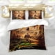 thumbnail image 5 of Los Cazadores del Arca Perdida Conjunto de sábanas temático, trío de piezas, cómodo y amigable con la piel, diseño único, regalo de decoración para el hogar para familiares, amigos y fans,173cm *218cm, 5 of 6