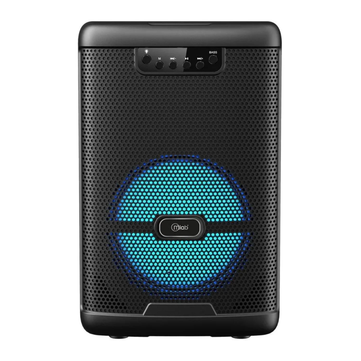 Mlab - Parlante Karaoke Bluetooth 2000w Tws Negro Rhymes 9100