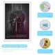 thumbnail image 3 of Juego de Tronos Kits de Pintura de Diamantes para Adultos 5D DIY Diamond Art Kits Full Drill Diamond Dots para Regalo Decoración de Pared y Relajación Artes de Gemas 20*30cm, 3 of 6