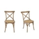 thumbnail image 1 of Pack 2 unidades Silla Crossback Café Claro, 1 of 6