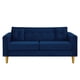 thumbnail image 1 of Sofa New Retro 3C Felpa 01 Azul Marino, 1 of 6