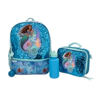 Set De Mochilas Disney La Sirenita Movie Para Niñas