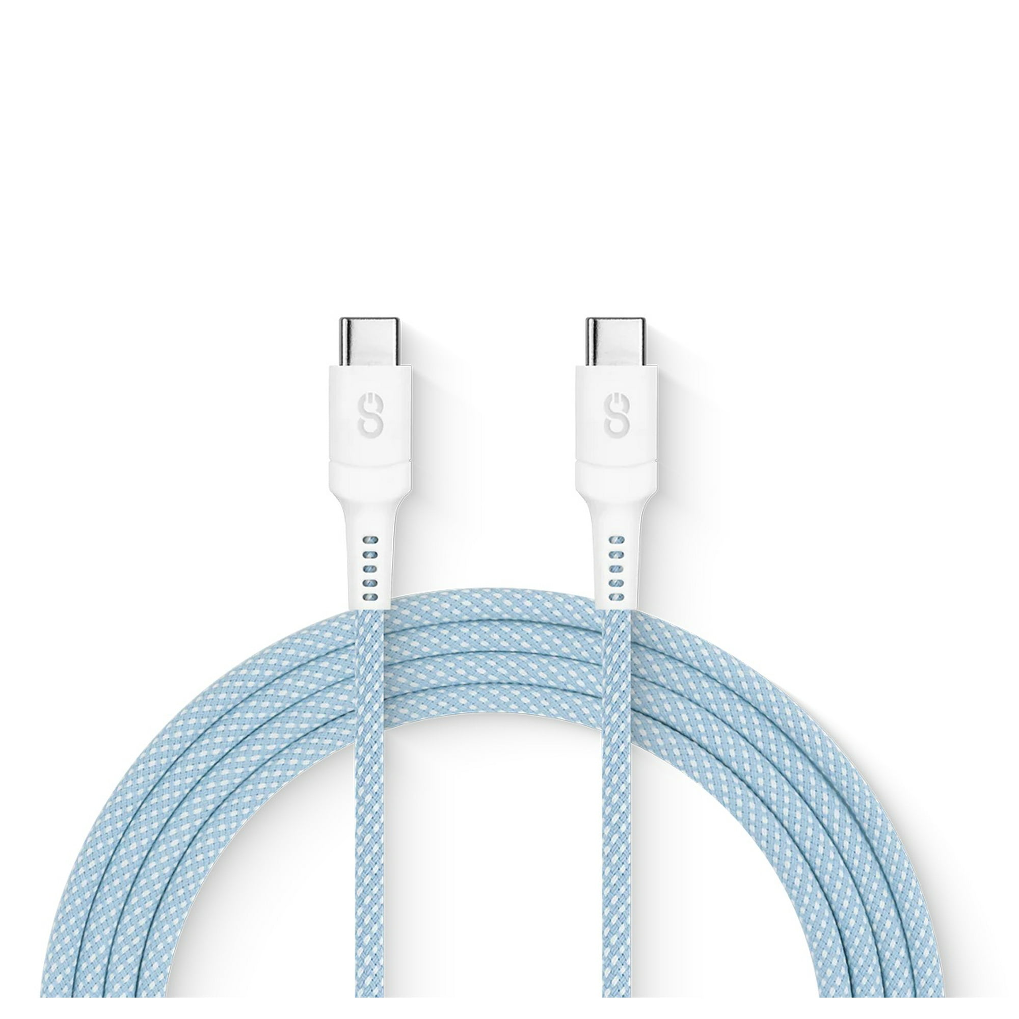 Logiix Vibrance Connect 100w Usb-c To Usb-c Blue